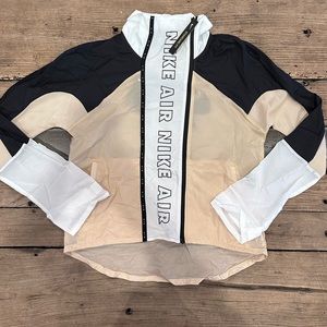NIKE air womens zip up